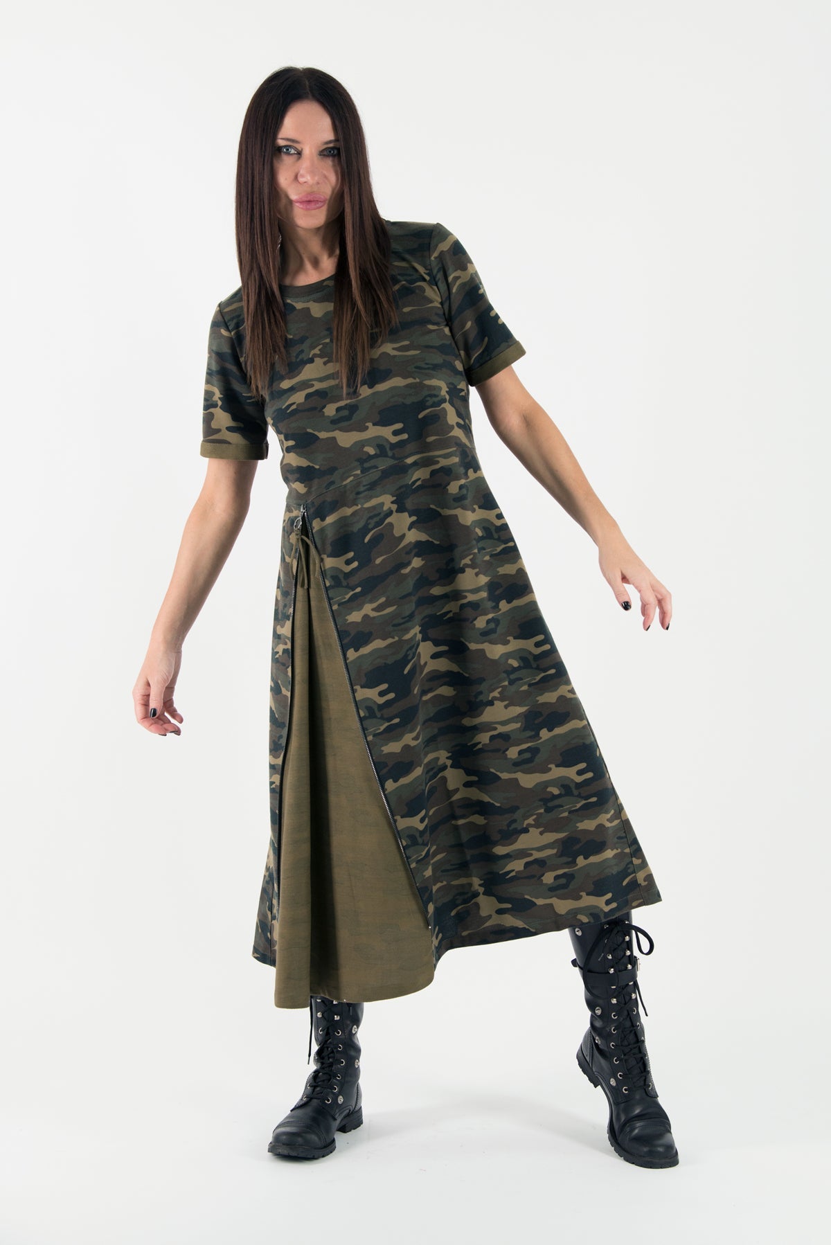 Autumn Camouflage Dress, Dresses & Maxi Dresses