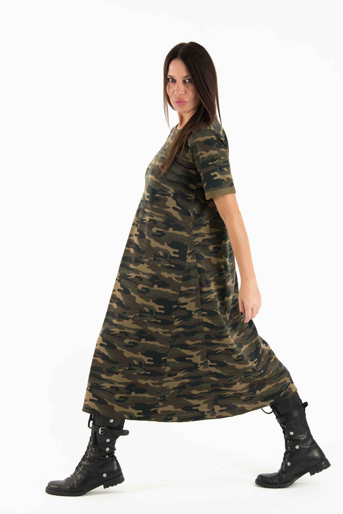 Autumn Camouflage Dress, Dresses & Maxi Dresses