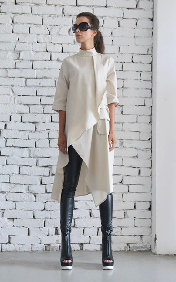 Asymmetric Shirt METSh0002 - Metamorphoza