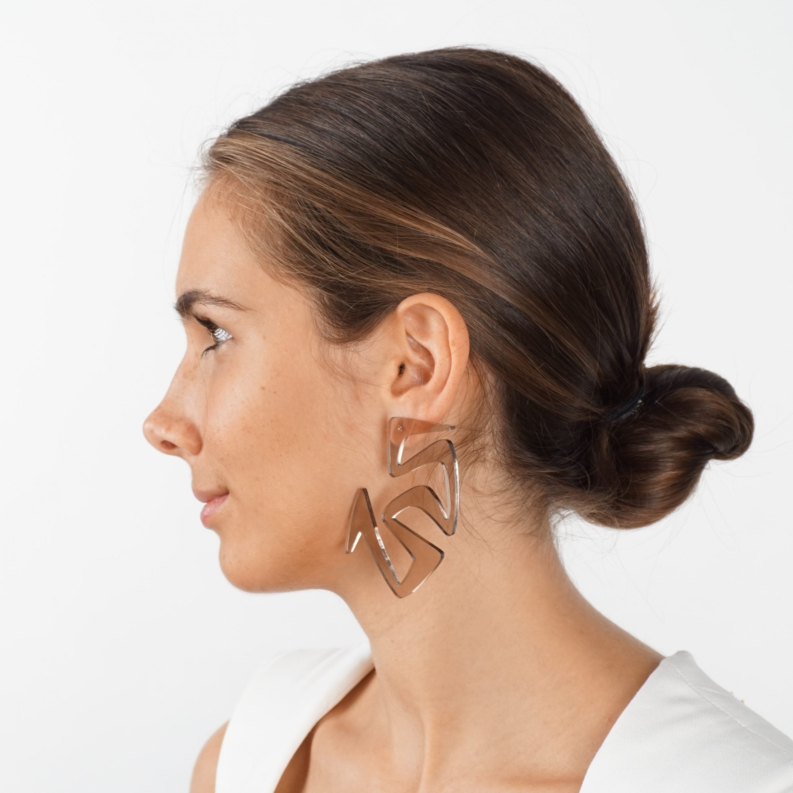 Calder Mirror Earrings by The Thing