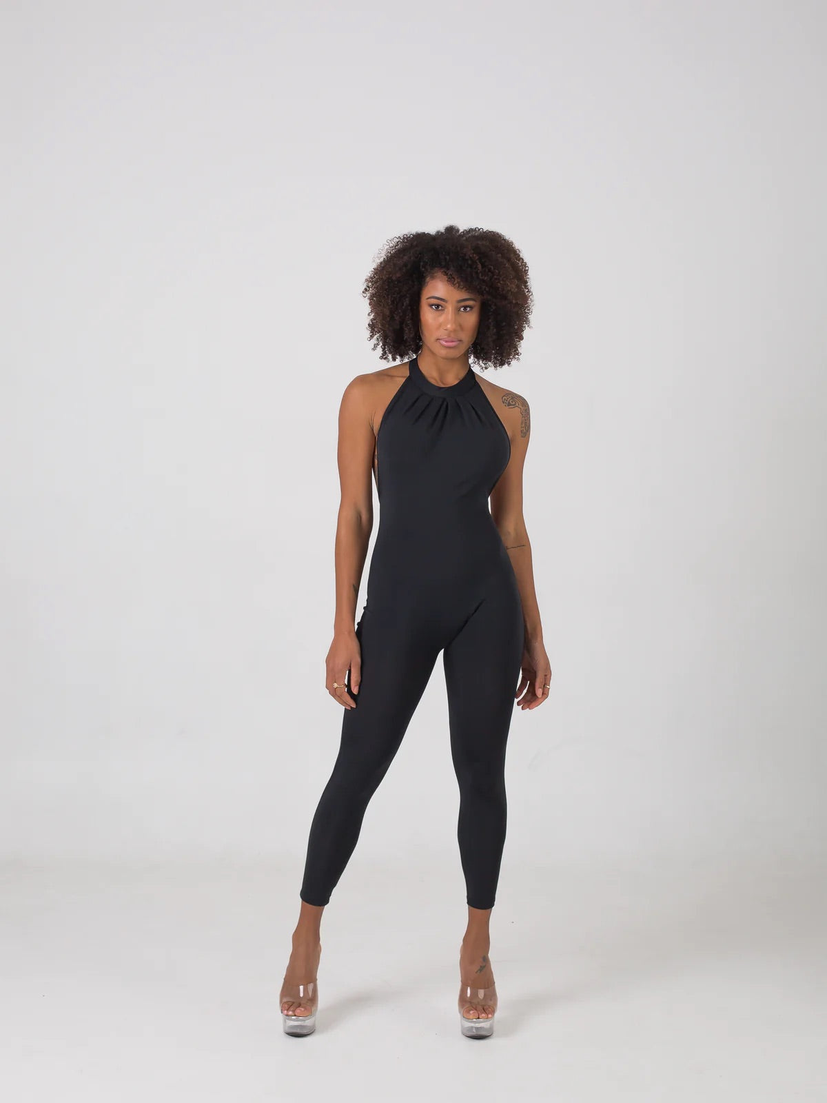 Black Fitted Jumpsuit GIOCONDE JUMPSUIT