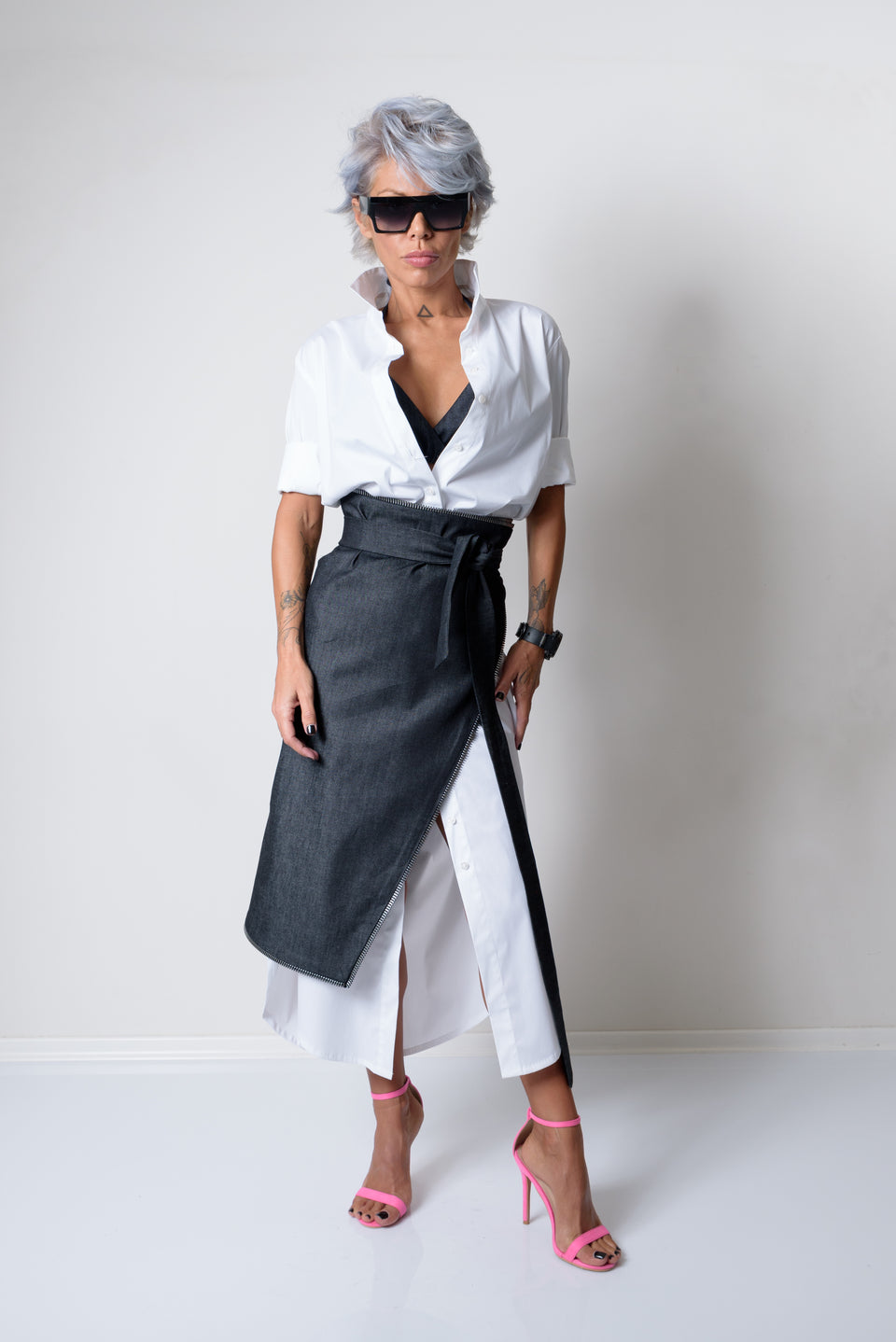 DENIM EXTRAVAGANT THREE PIECE SET