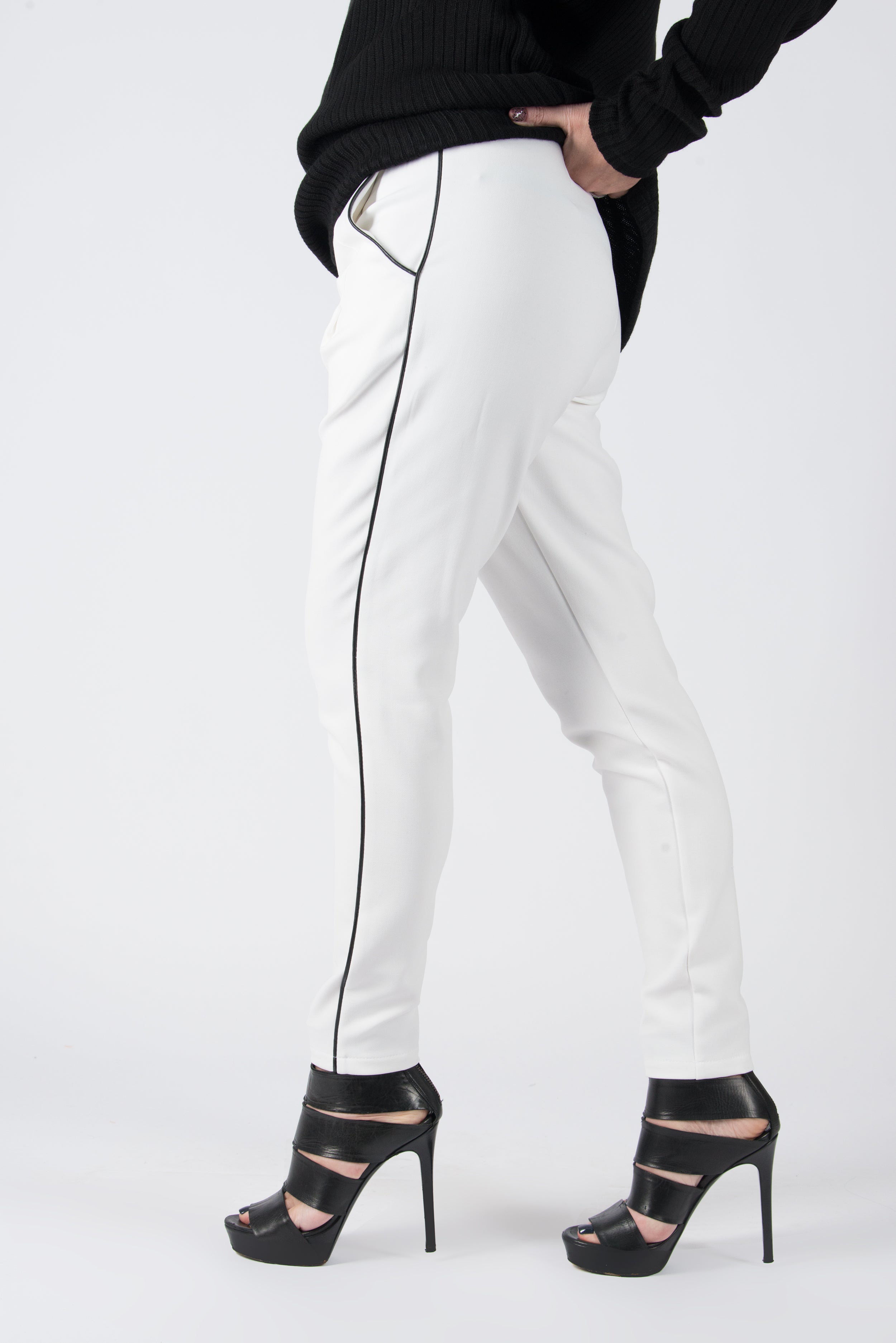 White Tight Pants, White Elegant leggings, New Arrival