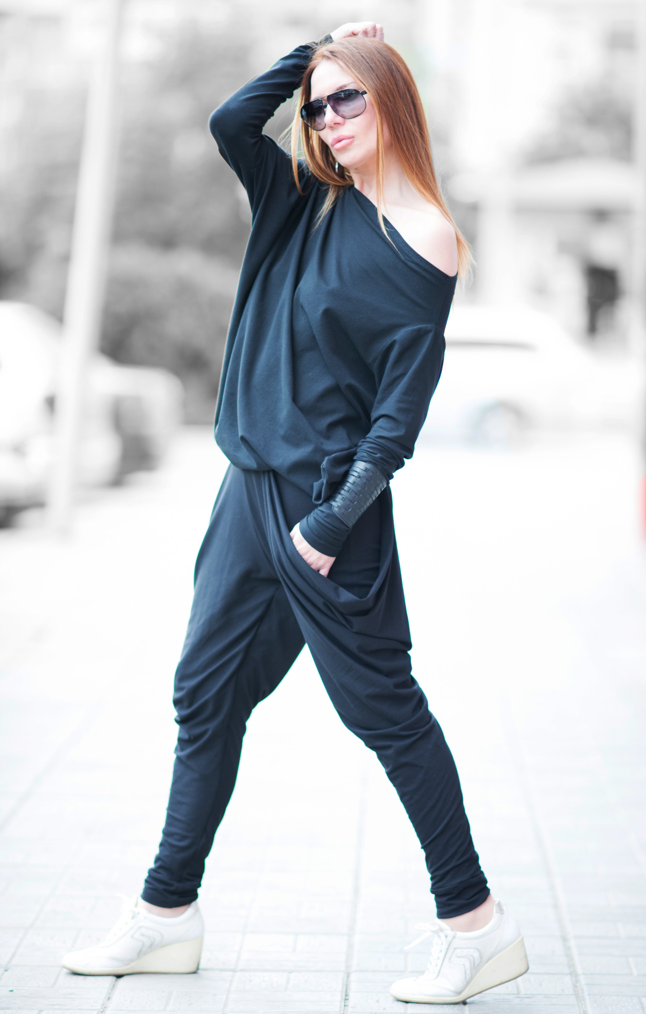 black jersey pants 1