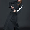 Two pieces set, Black Sport outfit with Skirt, Elegant & Sport Sets