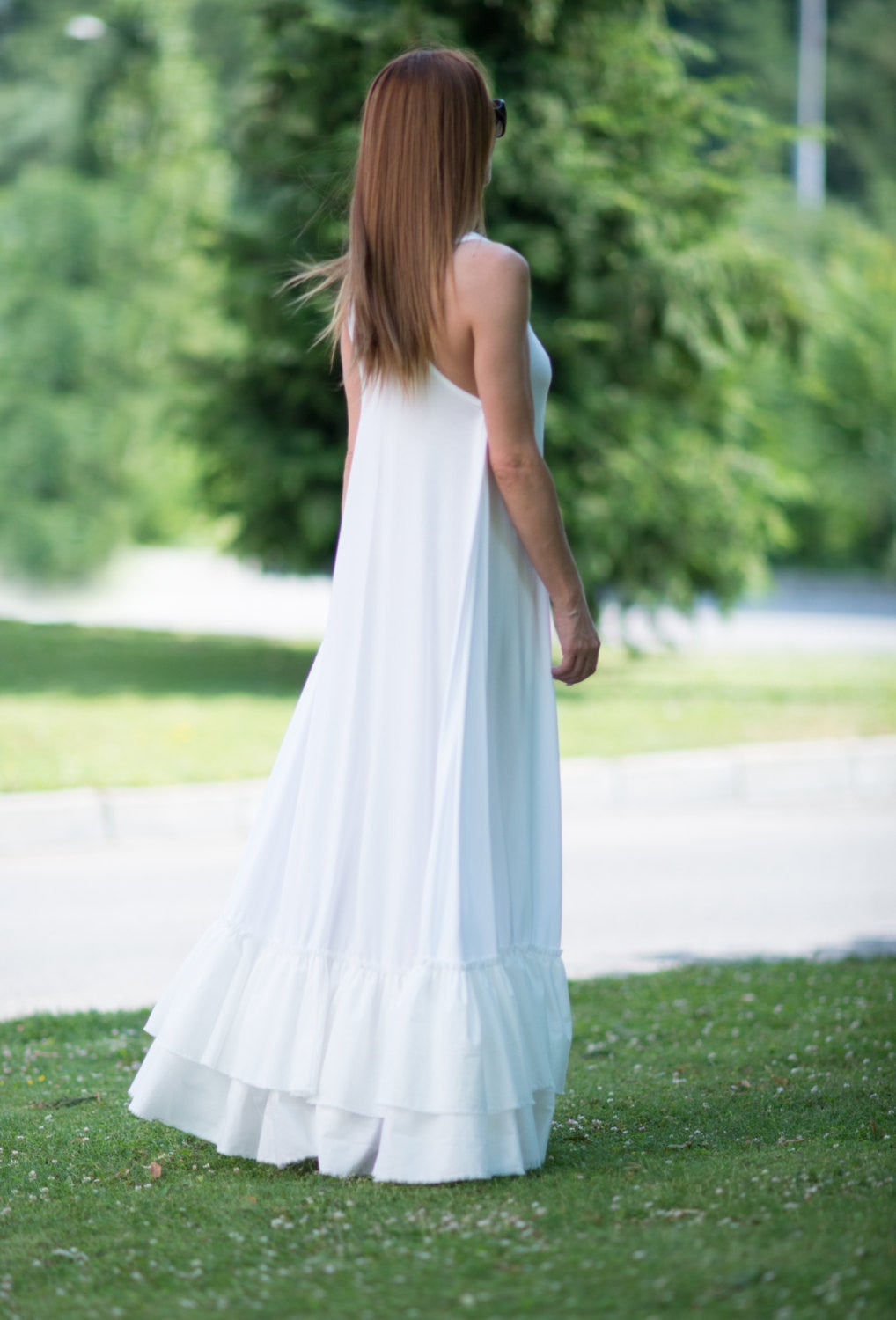 White Long Summer dress, Dresses Spring & Summer