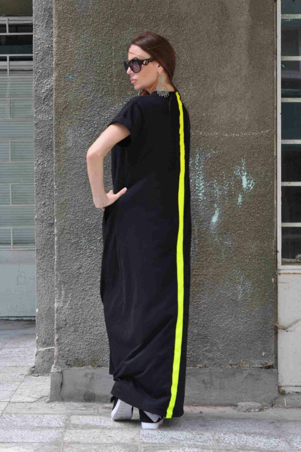 Black Maxi Dress With Back Detail, Dresses Spring & Summer