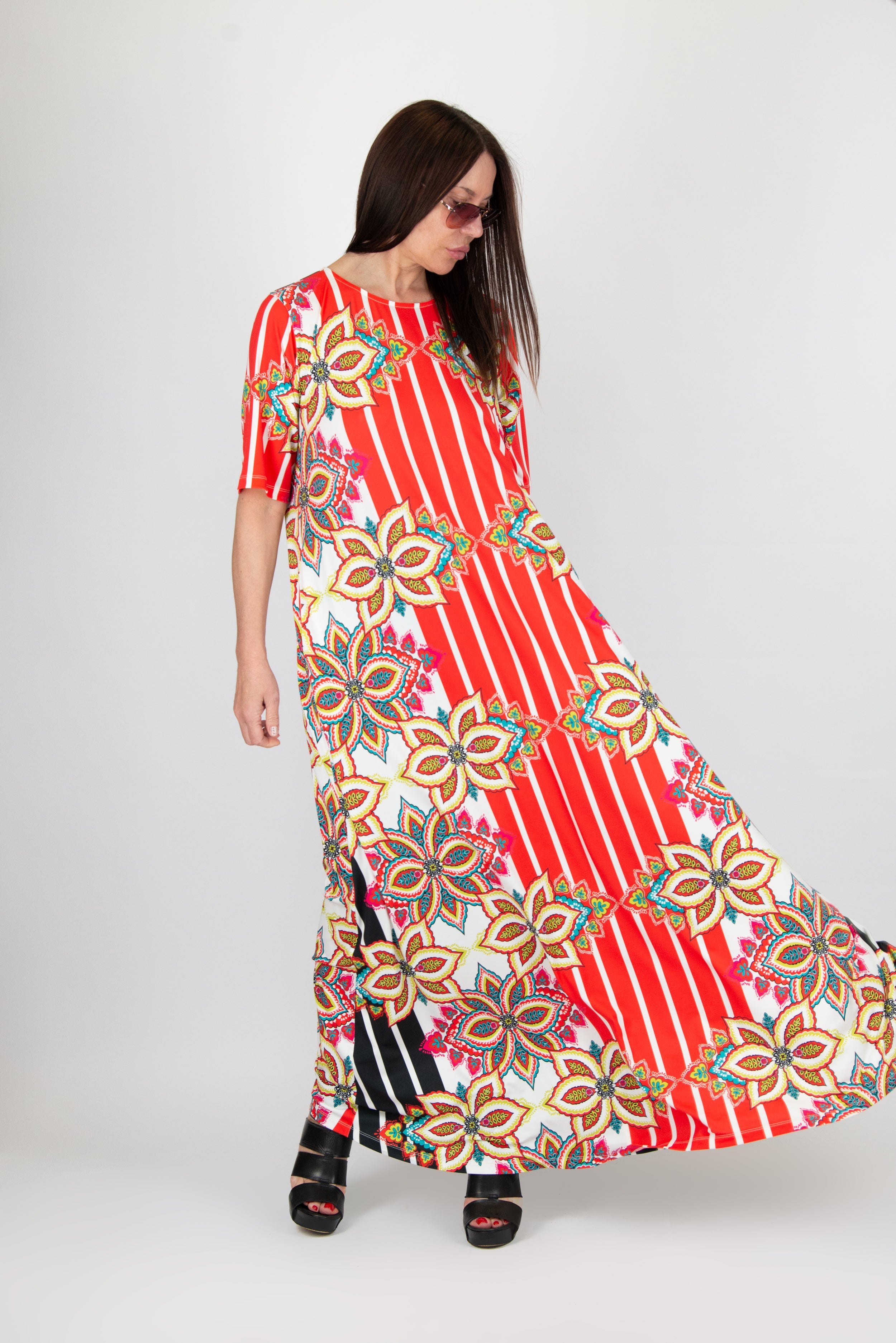 Long Summer Maxi Dress by EUG Fashion